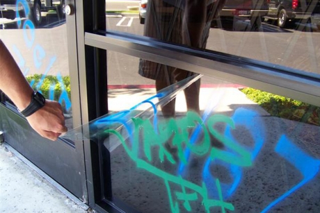 anti graffiti film
